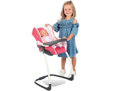 Smoby 3 v 1 Autosedačka a stolička Maxi Cosi pre bábiky