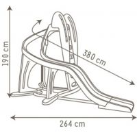 Smoby 310193 - Skluzavka se zatáčkou 380 cm (2014) 2