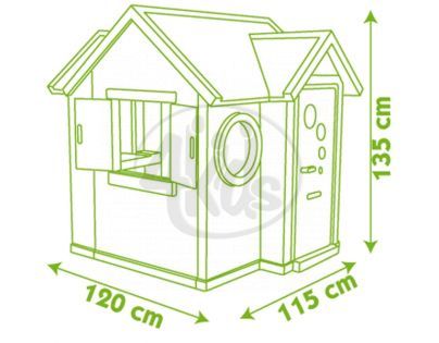Smoby 310228 - dětský domeček PLAYHOUSE (2014)