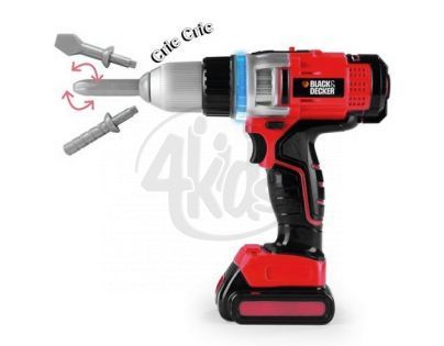 Smoby SM 500257 - Aku šroubovák / vrtačka BLACK & DECKER