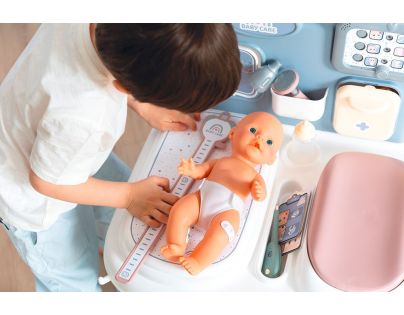 Smoby Baby Care Center Vyšetrovací stôl s príslušenstvom
