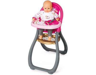 Smoby Baby Nurse Jídelní židlička pro panenku