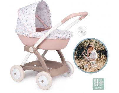 Smoby Baby Nurse Kočík hlboký pre bábiky béžový