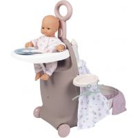 Smoby Baby Nurse Nursery kufrík 3v1 béžový