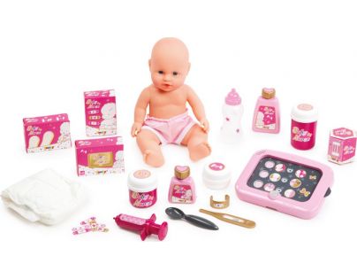 Smoby sada na opatrovanie bábiky Baby Nurse 220317 ružová