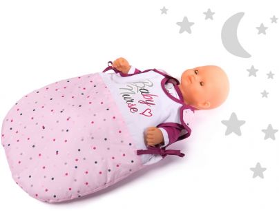 Smoby Baby Nurse Spací vak pre bábiky suchý zip 0350