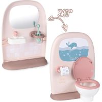 Smoby Baby Nurse Toaleta s kúpeľňou - Poškodený obal