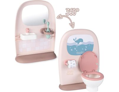 Smoby Baby Nurse Toaleta s kúpeľňou - Poškodený obal