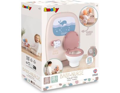 Smoby Baby Nurse Toaleta s kúpeľňou - Poškodený obal