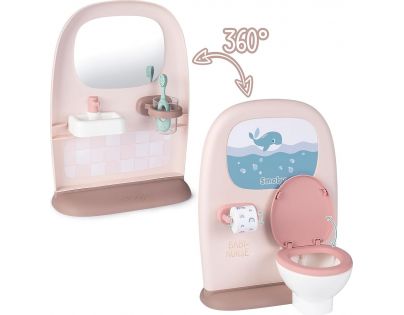Smoby Baby Nurse Toaleta s kúpeľňou
