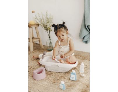 Smoby Baby Nurse Vanička pre bábiky s príslušenstvom béžová