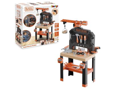 Smoby B&D Veľká pracovná dielňa so žeriavom
