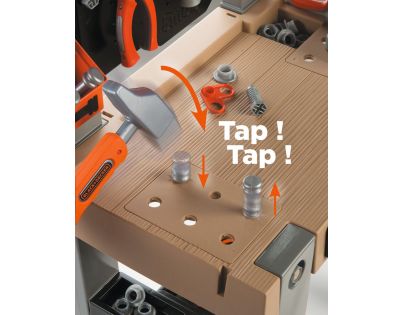 Smoby Black & Decker Pracovná dielňa Bricolo One