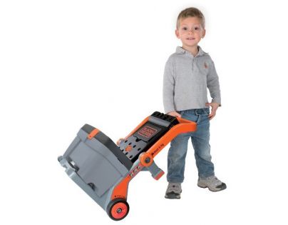 Smoby Black & Decker Pracovný vozík s kufríkom