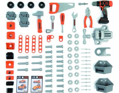 Smoby Black & Decker Veľká pracovná dielňa Center