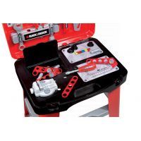 Smoby Black & Decker Dílna pracovní stůl v kufříku 3