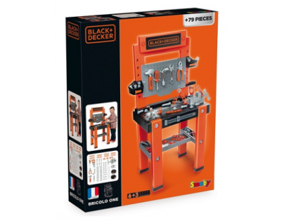 Smoby Black&Decker Pracovná dielňa Bricolo One