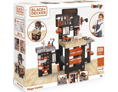 Smoby Black&Decker Veľká pracovná dielňa Mega Center