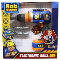 Smoby Detská elektronická vŕtačka Staviteľ Bob s 3 nadstavcami Smoby Detská elektronická vŕtačka Staviteľ Bob s 3 nadstavcami