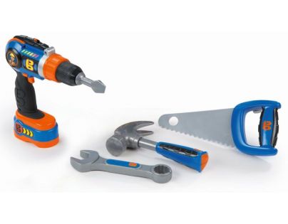 Smoby Bořek Batoh s mechanickým aku skrutkovačom a náradím
