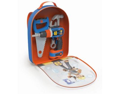 Smoby Bořek Batoh s mechanickým aku skrutkovačom a náradím