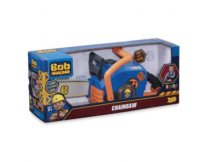 Smoby Detská motorová píla Staviteľ Bob elektronická s pohyblivou reťazou