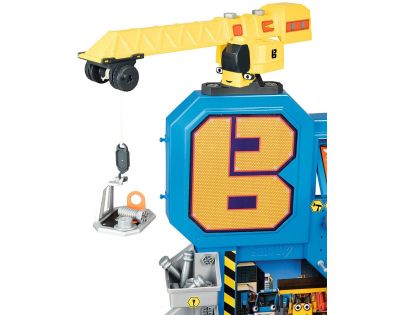 Smoby dielnička Bob staviteľ Bricolo Center so žeriavom