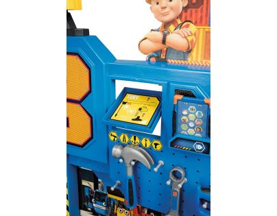 Smoby dielnička Bob staviteľ Bricolo Center so žeriavom