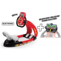 Smoby Cars 3 Trenažér V8 Driver s držiakom pre Smartphone 2