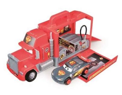 Smoby Cars Mac Truck Carbone Pit stop