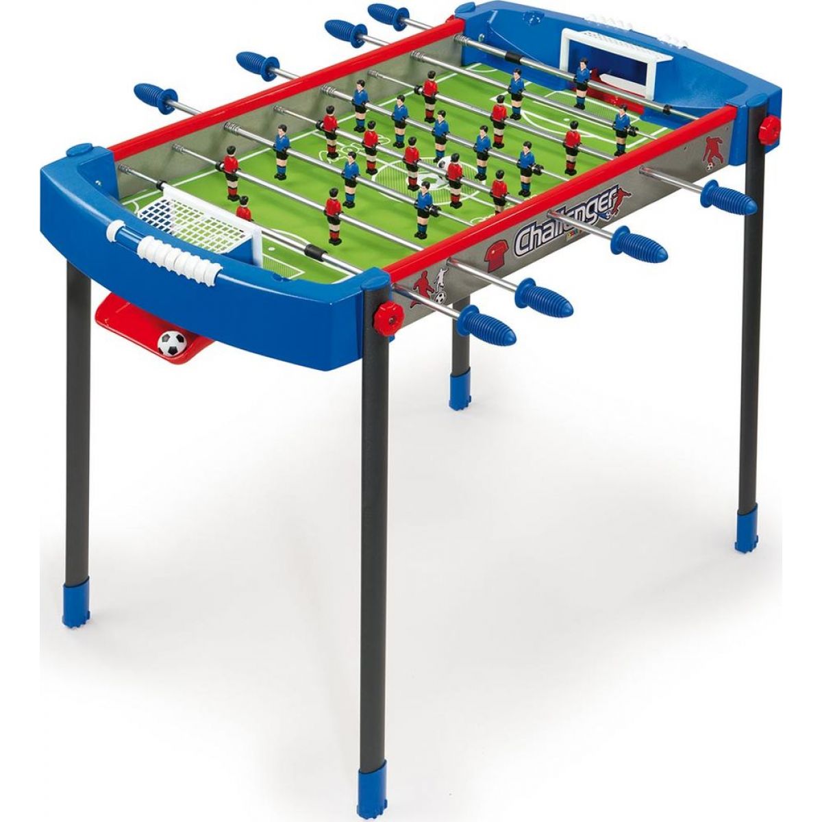 Stolný futbal - Smoby futbalový stôl Challenger 620200 modro-červený