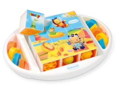 Smoby SM 211385 - Cotoons kostky puzzle