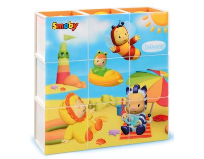 Smoby SM 211385 - Cotoons kostky puzzle
