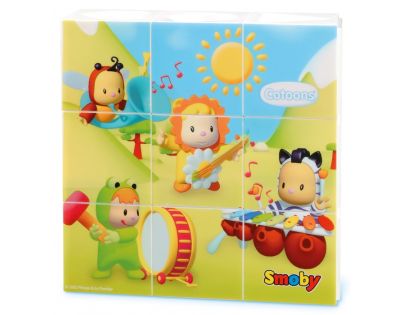 Smoby SM 211385 - Cotoons kostky puzzle