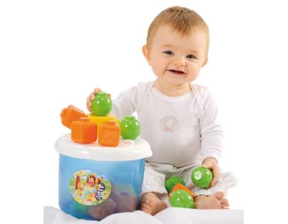 SMOBY Cotoons vkladacie vedierko modré