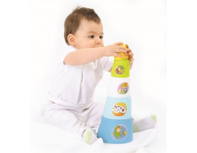 Smoby Cotoons pyramida Happy Tower 15*11 cm