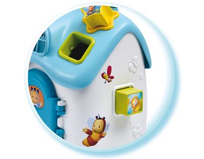 Smoby Cotoons Vkládací elektronický domeček - Modrá