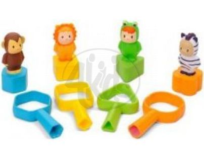 Smoby Cotoons Vkládačka domeček - Modrý domeček