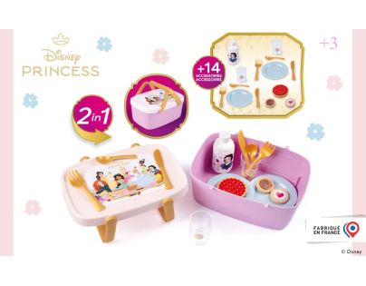 Smoby Disney Princess Piknikový kôš 2 v 1