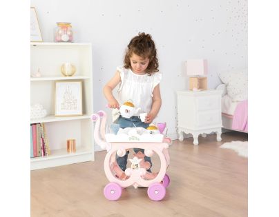 Smoby Disney Princess Servírovací vozík XL ružový - Poškodený obal