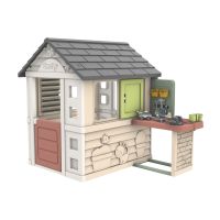 Smoby Domček Life Nature s dielňou pre kutilov