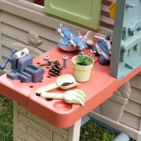 Smoby Domček Life Nature s dielňou pre kutilov 4