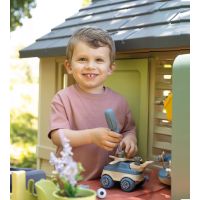Smoby Domček Life Nature s dielňou pre kutilov 6