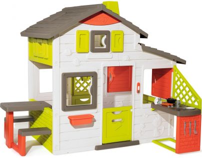 Smoby Domček Neo Friends House s kuchyňou rozšíriteľný