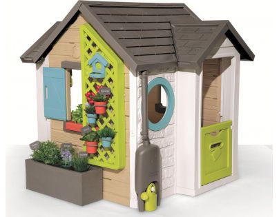 Smoby Domček záhradnícky rozšíriteľný s kvetináči