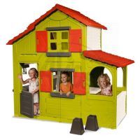 Smoby 320021 - Dvoupatrový dětský domeček Floralie 2