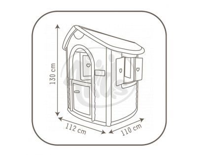 Domeček Natur Home Smoby 310047