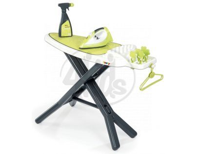 Smoby Žehlící prkno s žehličkou Tefal a příslušenstvím