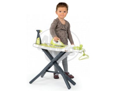 Smoby Žehlící prkno s žehličkou Tefal a příslušenstvím