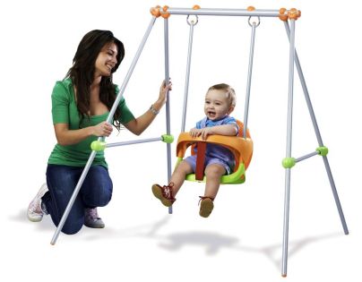 Smoby Hojdačka Baby kovová 1,2 m